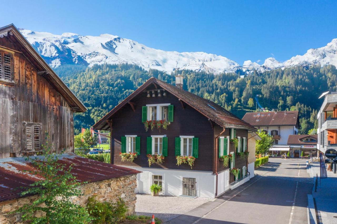 Alp Apartments Centre Location With Traditional Design And Self Check-In Engelberg Exteriér fotografie
